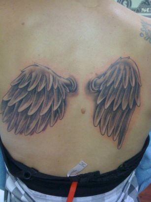 Anges Wings Tatoo Pics Design 